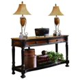 thumbnail image 3 of Bowery Hill Traditional Wood Sofa Table in Cherry/Mahogany Finish, 3 of 3