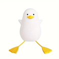 thumbnail image 3 of Una Lámpara de Noche de Pato de Dibujos Animados con Soporte para Teléfono, Luz LED de Pato Squishy y Luz Ambiental de Silicona Diseñada para la Lactancia Materna, 3 of 10