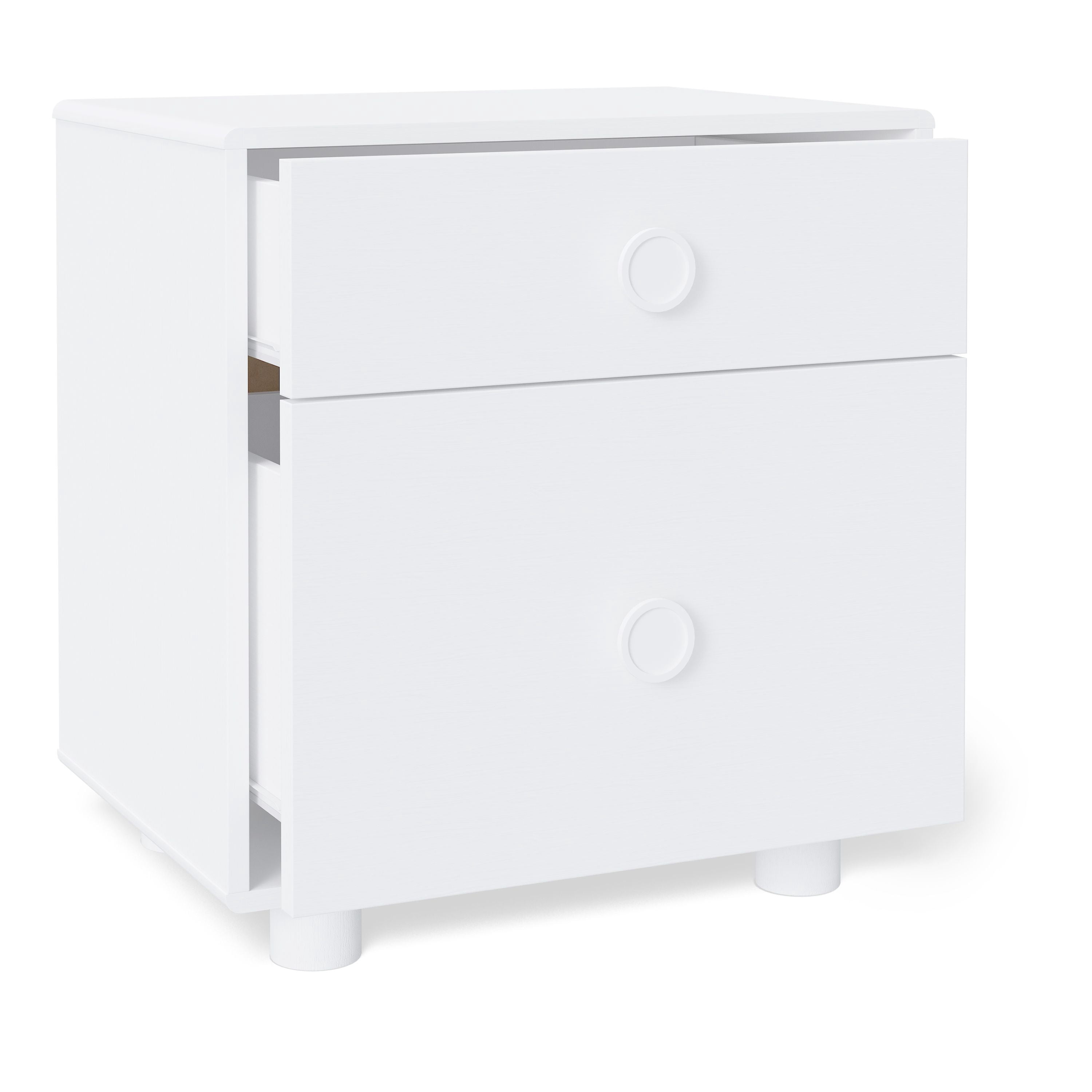 Mainstays Kids Two Drawer Nightstand, White