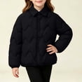 thumbnail image 5 of Abtuhar Children Fall Winter Hooded Casual Outerwear and Jackets Winter Reversible Lapel Padded Coat for 1‑15 Years, 5 of 5