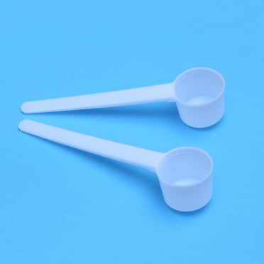 12-Pack Plastic Measuring Scoops – 20cc / 1 Tablespoon Long Handle Scoops For Coffee, Protein, Baking