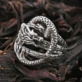 thumbnail image 2 of BALI LEGACY 925 Sterling Silver Dragon Ring for Women Jewelry Size 8 6.75 Grams Birthday Christmas Gifts, 2 of 8