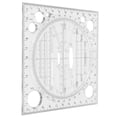thumbnail image 4 of Drawing Ruler Art Design Drawing Ruler Woodworking Painting Ruler Carpenter Painting Ruler Multi Function Drawing Ruler Acrylic Art Design Woodworking Template Ruler Carpenter Tool, 4 of 8