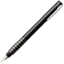 Lamy L98LD-B Accent BR Eight Ring Black Brass Fountain Pen, Broad