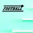 thumbnail image 1 of Football Sign Lettering Sports Men Bedroom Vinyl Wall Decal Sticker ? 6x20 Inches, 1 of 2