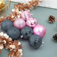 thumbnail image 3 of 34 piezas de adornos navideños irrompibles de 4 cm para árbol de Navidad, decoración para bodas, fiestas de cumpleaños, 3 of 5