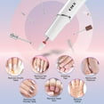 CIICII Professional Acrylic Nail Drill Kit, Cordless Machine with Power