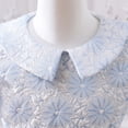thumbnail image 4 of Robe d'Été Élégante à Imprimé Floral pour Filles avec Col Rond et Manches pour Fête d'Anniversaire, 4 of 5
