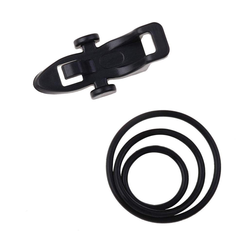 10 Pcs/set Fishing Rod Secure Hook Keeper Holder Lures Jig With Rubber