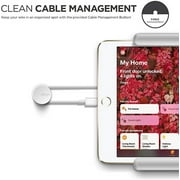 elago Home Hub Mount Designed for iPad Wall Mount - Tablet Wall Mount Compatible with iPad Mini, iPad Air, iPad Pro, and Most iPads, Easy Installation, Cable Management (White)