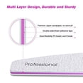 thumbnail image 3 of Tiphulan Nail File 100 180 Grit, 12 Pack Professional Nail Files for Acrylic Nails, Double Sided Emery Board, Long Lasting Japan Material Zebra Nail File, Premium No Sanding After Washing, 3 of 3