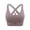 Coffee, variant on Sports Bras for Women Padded Medium Support Criss Cross Strappy Bra Seamless High Impact Yoga Exercise Athletic Bras Yellow L
