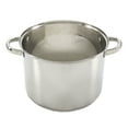 thumbnail image 2 of Ecolution Pure Intentions Stainless Steel Stock Pot with Lid, 8 Quart, Polished, 2 of 6