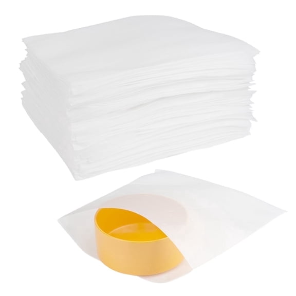 100 Pack Cushion Foam Packagin Pouches - 12”x12” PE Wrap Bags for Dishes, Glassware & Fragiles, Reusable Shipping & Moving Supplies for Superior Protection
