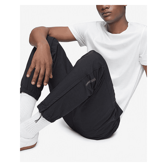 $79.50 Calvin Klein Men's Move 365 Woven Joggers Cotton-Polyester Black- L