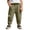Army Green, variant on Gyexs Toddler Boys Jogger Pants Uniform Pants with Pockets Elastic Waist Casual Pants for Kids