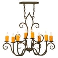 thumbnail image 5 of Meyda Tiffany 149115 Clifton 8 Light 26" Wide Taper Candle Style Chandelier, 5 of 7