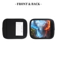 thumbnail image 4 of Sikiie Red And Blue Fire Mountains Luggage Handle Wraps for Suitcases Travel Accessories(2 Pack), 4 of 9