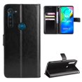 thumbnail image 5 of Funda tipo libro para Motorola MOTO G8 Power, cartera todo‑en‑uno, funda multifuncional con tarjetero y correa de muñeca desmontable, 5 of 5