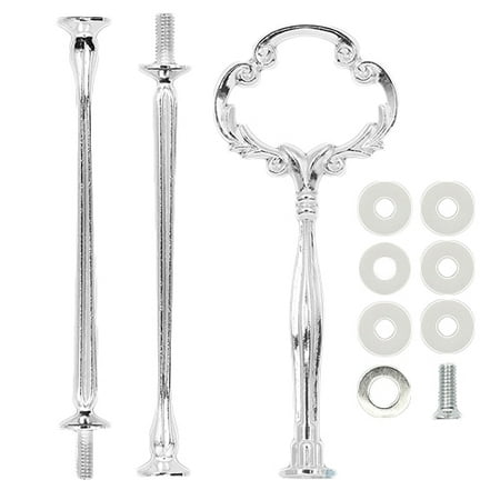 

LYU Cake Holder Stick Reusable Not Easy to Break Solid Cake Dessert Hardware Fitting for Bakery