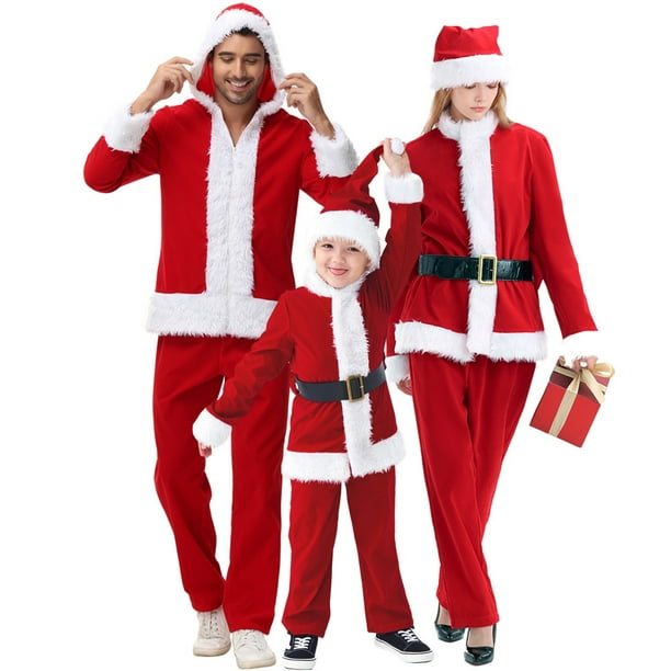 Disfraces Navideños Ropa De Familia Para Navidad Conjunto De Traje