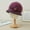 Purple, variant on 1 Piece Women's Winter Warm Felt Hat with Flower Decoration and Neckline - Suitable for Cold Weather, Hand Wash or Dry Clean