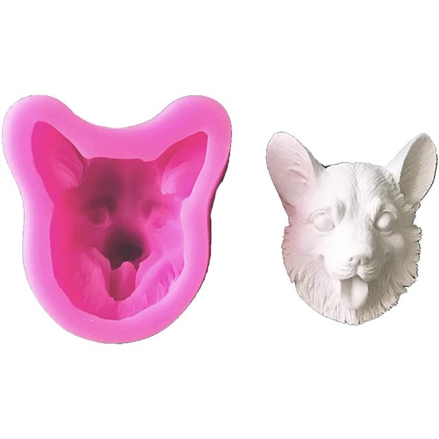 Molde de silicona - Molde de portavelas de silicona Molde de yeso de aromaterapia hecho a mano, 11 Feliz Sencillez