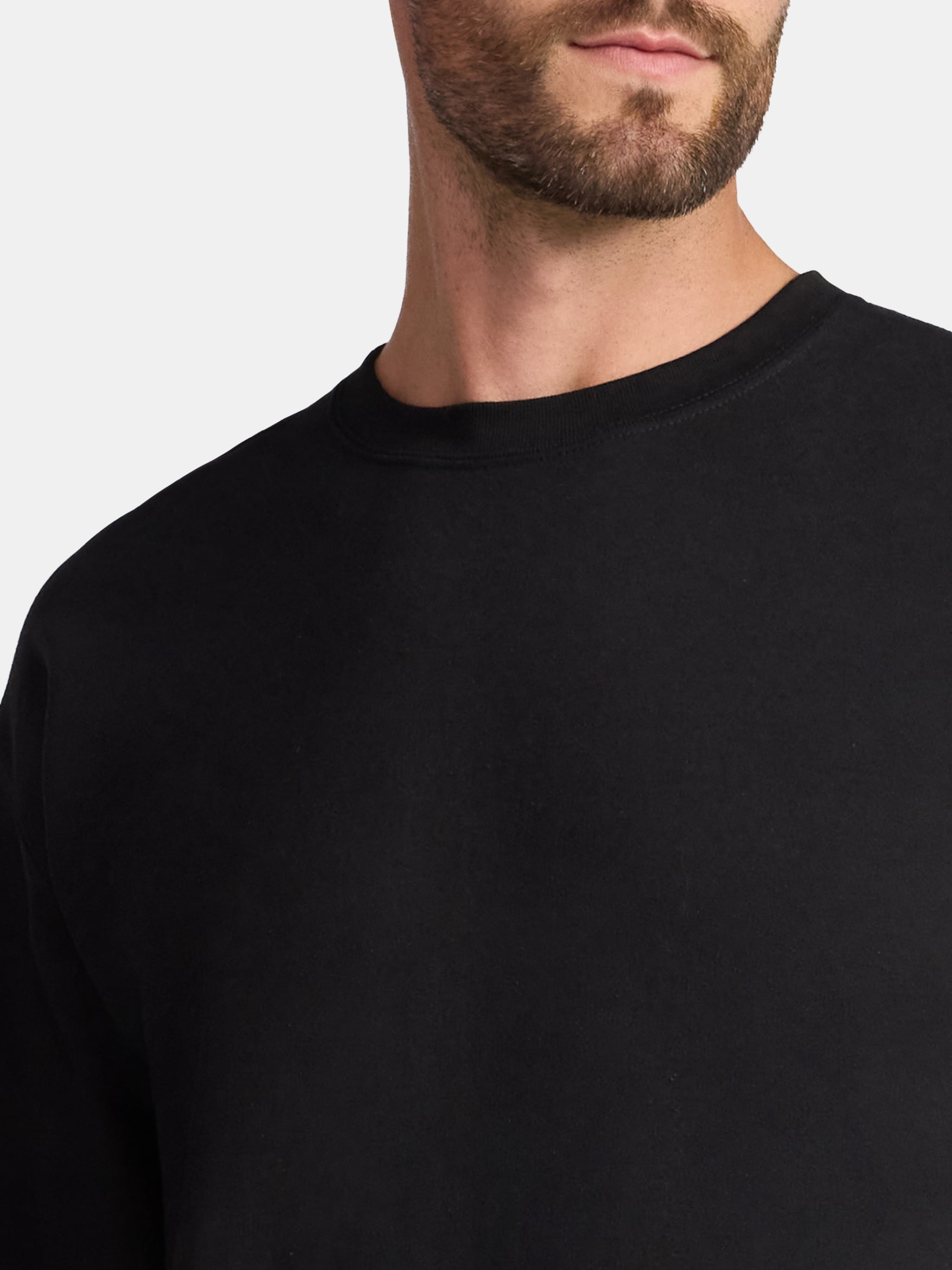 Athletic Works Fleece Crewneck Sweatshirt, Mens & Big & Tall Sizes XS-4XLT