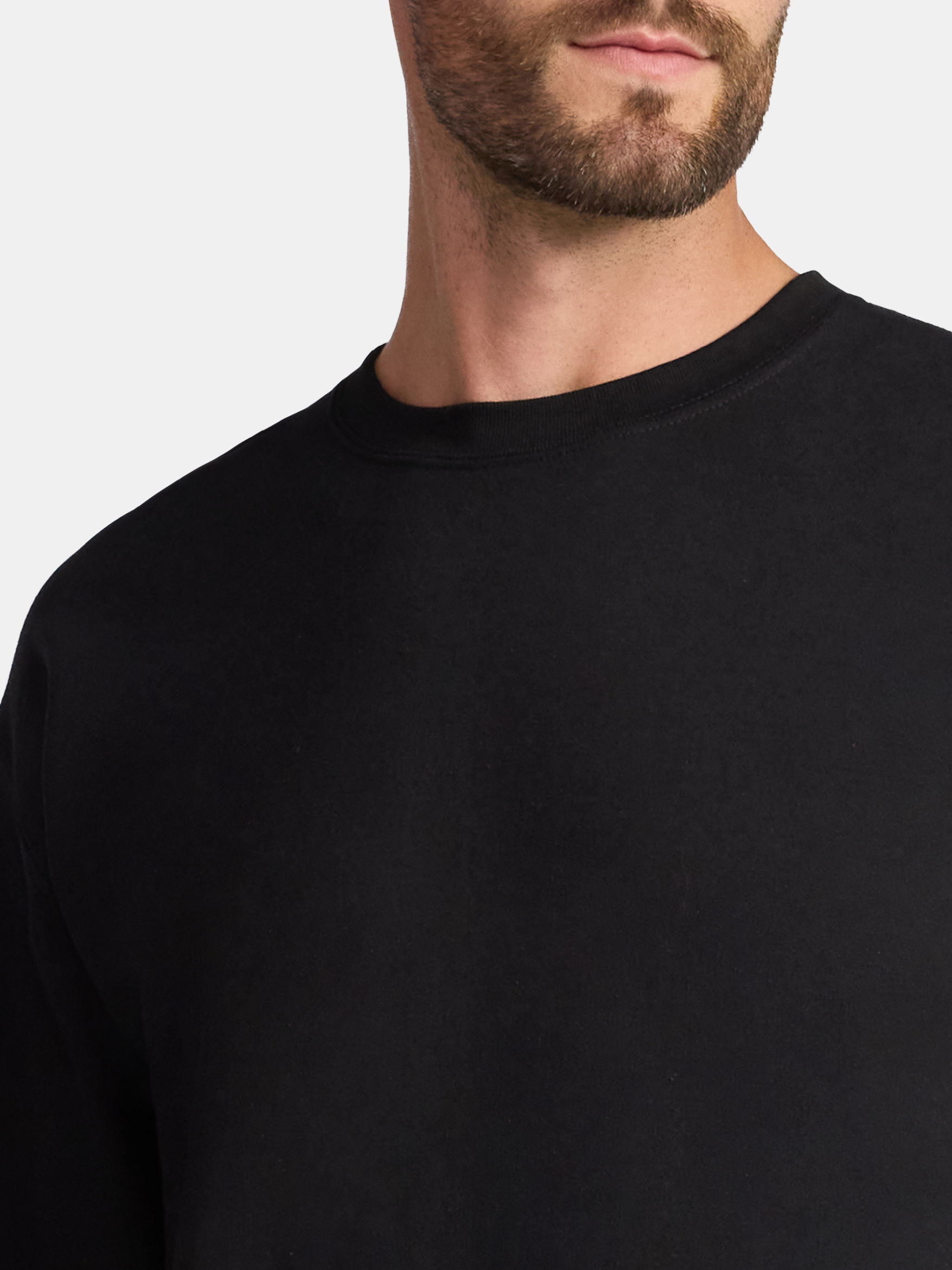Athletic Works Men's Fleece Crewneck Sweatshirt photo 4