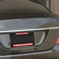 thumbnail image 2 of Maryland NCAA Terrapins Black Metal (2) Laser Cut License Plate Frame Set, 2 of 6