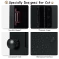 thumbnail image 4 of 2-tier Litter Hidden Cat House With Anti-toppling Device-Black，Warm Feral Cat Shelte for Outdoor/Indoor Cats, Warm Feral Cat Shelte, Cat Furniture, 4 of 8