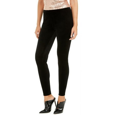 Hue Women's Velvet Leggings Navy Size Large