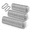 Silver-M5-2"-150, variant on 100spring Snap Hook Carabiner Clip(3in Black)