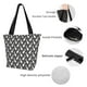 thumbnail image 4 of Fotbe Bowling Pins Bolsa de Playa con Estampado, Bolsa de Hombro, Bolsa de Mano Espaciosa, Bolsa de Viaje Ligera, Bolsa de Compras Versátil, 4 of 6