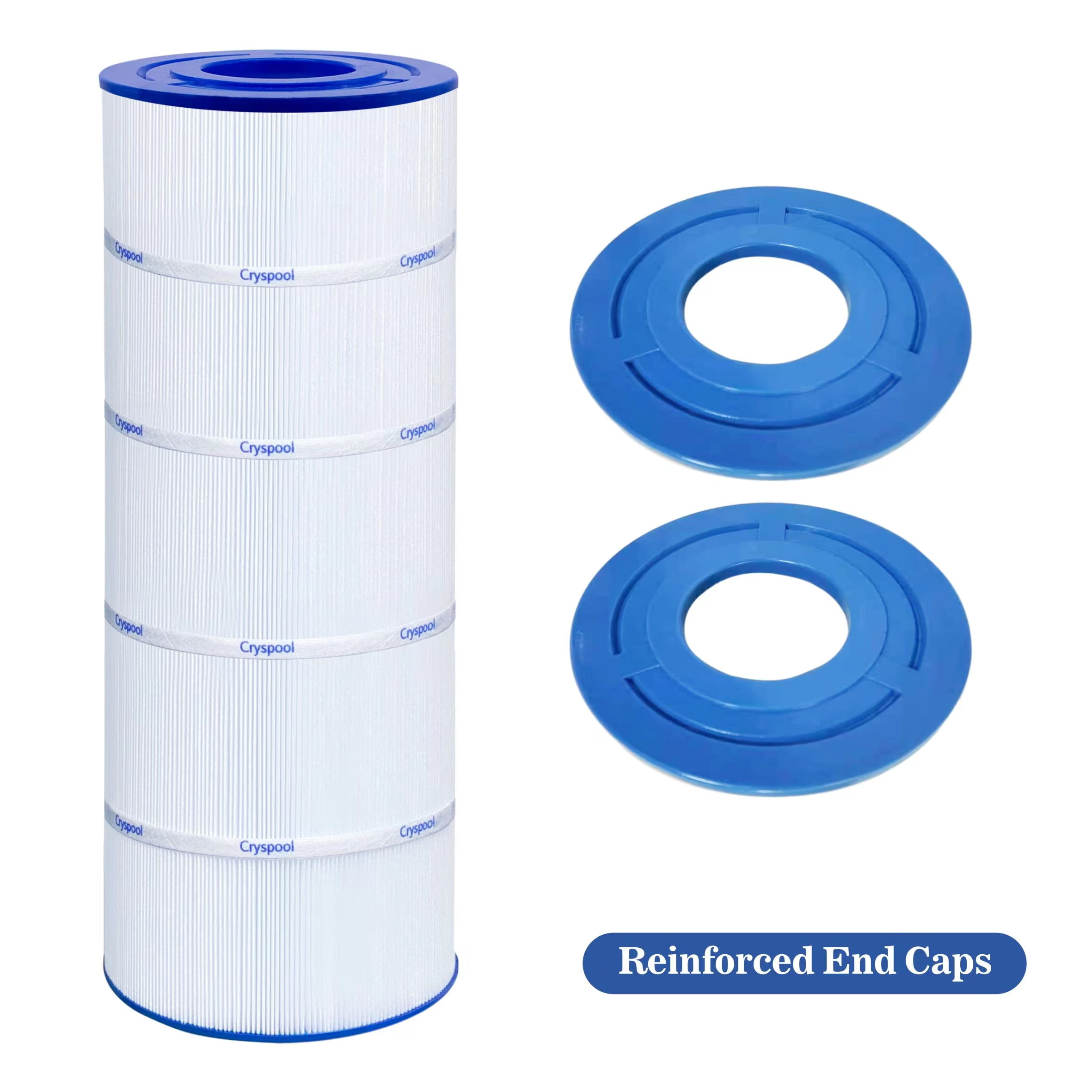CRYSPOOL Pool Filter Cartridge Compatible with Unicel C9415, Clean