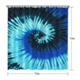 thumbnail image 5 of Colorful Tie Dye Pattern Shower Curtain 72"x72" ,Bathroom Decorative Shower Curtains Set with 12 Hooks,Modern Waterproof Washable Shower Curtain, 5 of 6