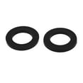 thumbnail image 2 of Unique Bargains M12 x 20mm x 2mm Nylon Flat Washers Spacers Gaskets Fastener Black 300Pcs, 2 of 2
