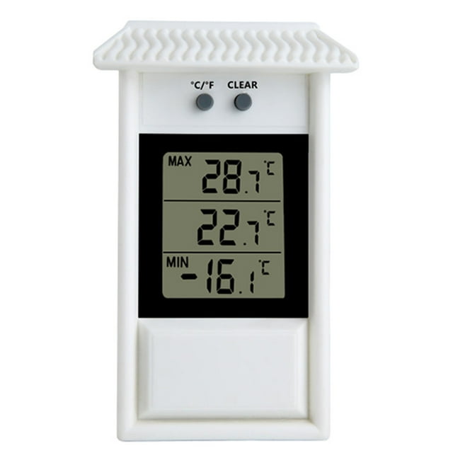Yingyy Outside Thermometer For Garden Waterproof greenhouses, with Digital Display For Easy Reading