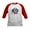 Red/White, variant on CafePress - Cobra Commander Baseball Jersey - Kids Cotton Baseball Jersey, 3/4 Sleeve Shirt