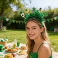 thumbnail image 4 of 1 Pcs St. Patrick's Day Headbands, St. Patrick's Day Party Supplies Party Favors, Irish-themed Headband Photo Booth Props Accessories for Saint Patrick's Day Parade Party Decorations, 4 of 6