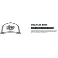Vice Golf Hat Crew Cap, White Adjustable Size
