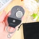 thumbnail image 5 of Moneda de decisión con palabras motivacionales como regalo para enamorados. Llaveros de acero inoxidable, colgantes para llaves de coche, regalo de bolsillo de PU., 5 of 6