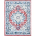 thumbnail image 2 of SAFAVIEH Brentwood Emalee Oriental Area Rug, Blue/Red, 8' x 10', 2 of 8