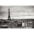 thumbnail image 3 of Berzel, Erin 24x17 Black Modern Framed Museum Art Print Titled - Paris BW I, 3 of 5