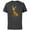 Charcoal, variant on Santa’s Little Helper Reindeer Ears Holiday - Short Sleeve Cotton T-Shirt for Adults - Customized-Black