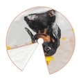 thumbnail image 3 of Kll Dachshund Sitting In Bathtub Christmas Tree Skirt 48",Party Decorations Farmhouse For Christmas Decorations Holiday Party, 3 of 8