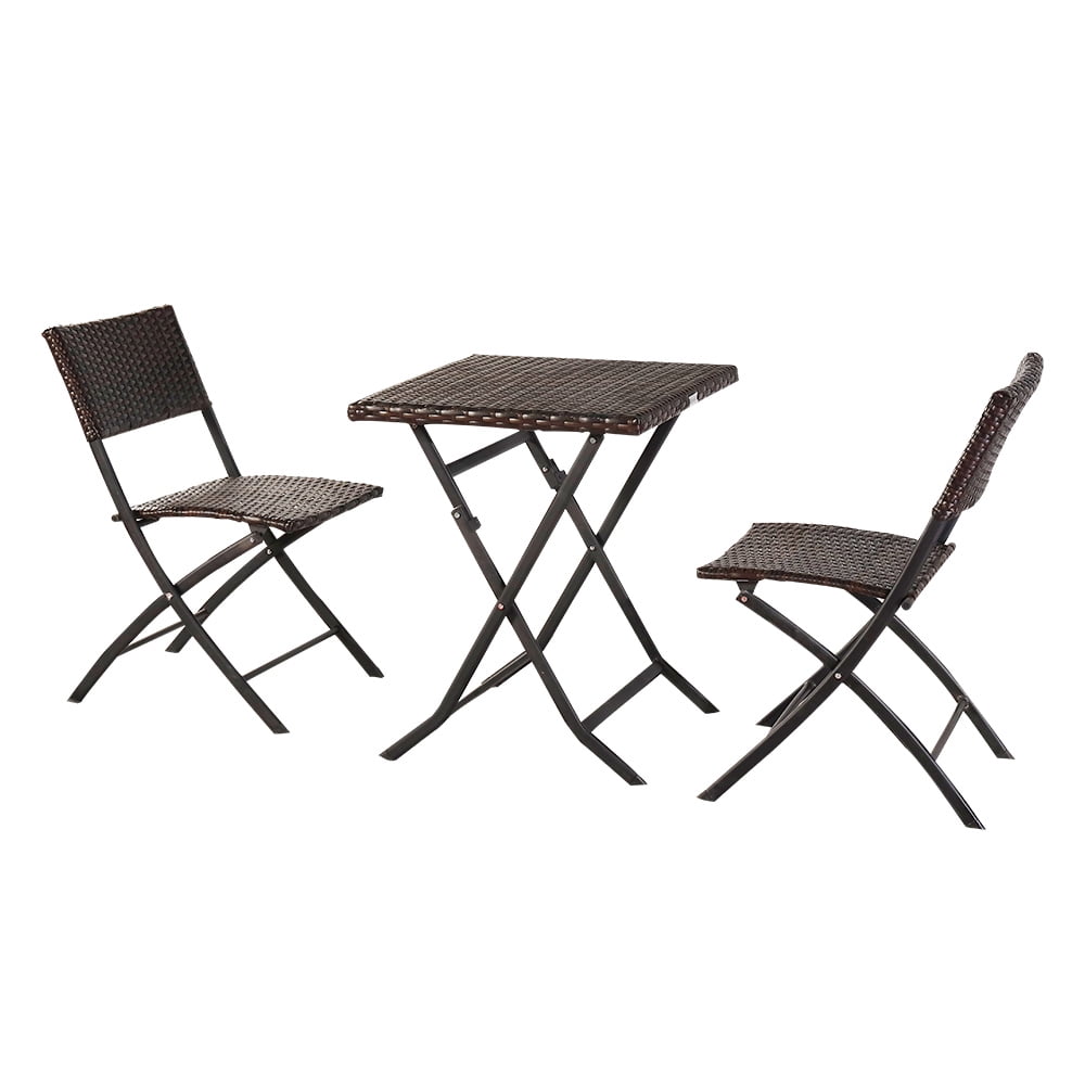 folding table and chairs outdoor
