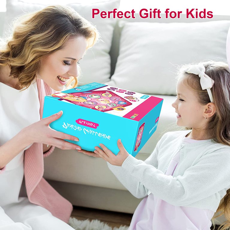 Bluetooth Dance Mat Toys for Girls 3-6 Years Musical Educational Dance Pad  Game Toys Christmas Birthday Gifts for Kids