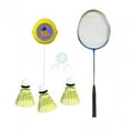 thumbnail image 2 of DYNWAVECA Badminton Solo Trainer Self Practice Kids Adults Parent Child Toy Badminton Training Self Training for Workout Indoor Playing Yellow 1pcs Racket, 2 of 10