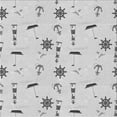 thumbnail image 1 of Ahgly Company Machine Washable Indoor Square Transitional Platinum Gray Area Rugs, 5' Square, 1 of 7